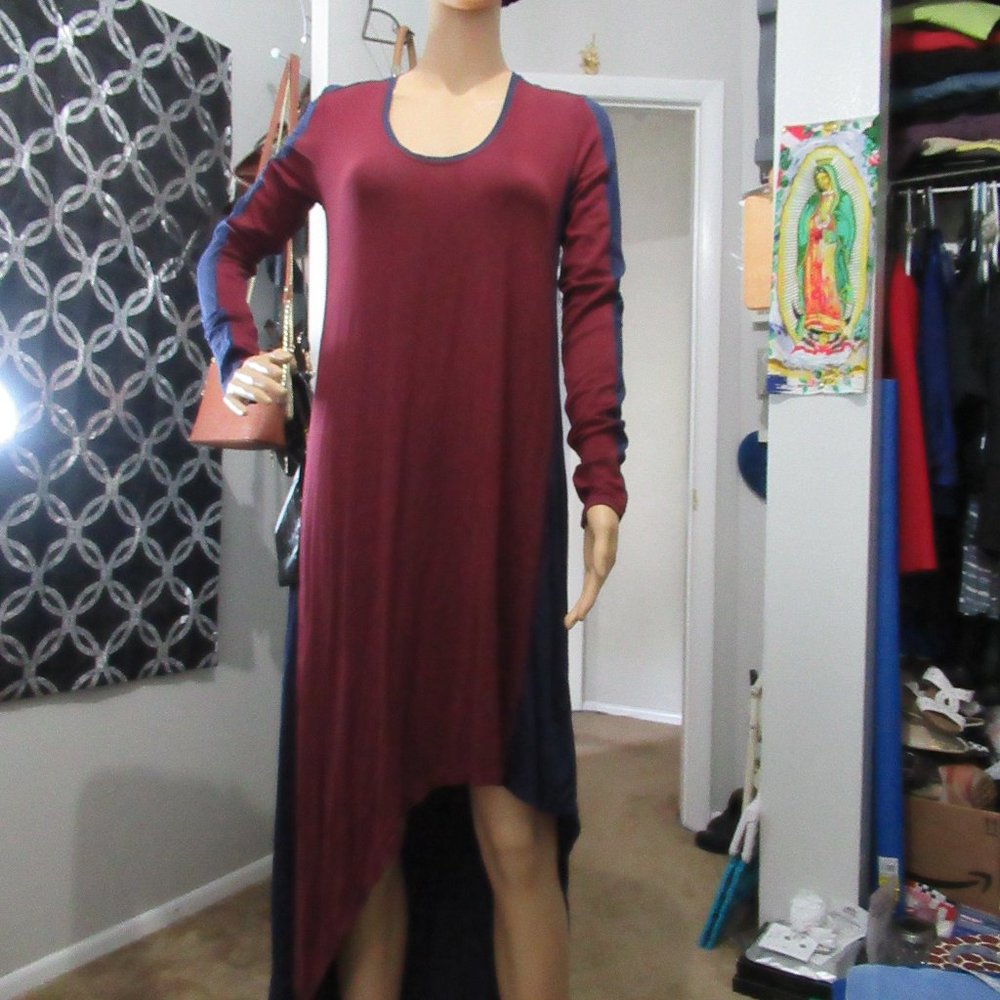 XS BCBGMAXAZRIA high/low dress